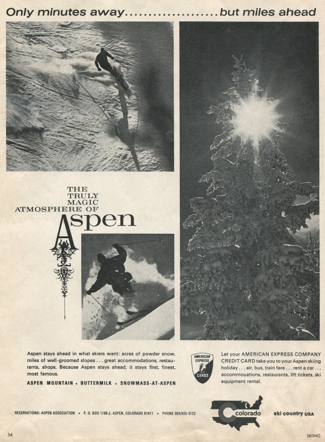 Me, skiing powder on Internation, Aspen Mountain