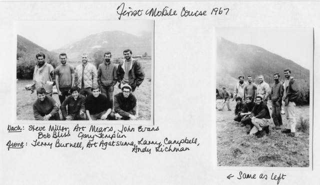 Colorado Outward Bound School, first "mobile" course in the san Juan Mountains of Colorado. Summer, 1967